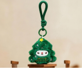 Christmas Doll Key Cards to Spread Holiday Cheer